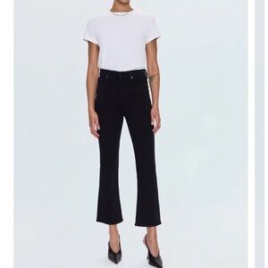 NWT Pistola Lennon High Rise Crop Boot Jean - Noir - NOIR / 25